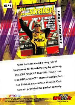 2005 Wheels High Gear #64 Matt Kenseth Back