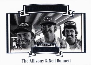 2007 Press Pass Legends #63 Bobby Allison / Donnie Allison / Neil Bonnett Front