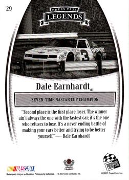 2007 Press Pass Legends #29 Dale Earnhardt Back