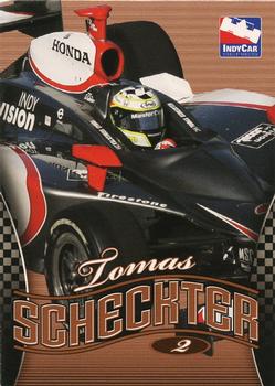 2007 Rittenhouse IRL #26 Tomas Scheckter Front