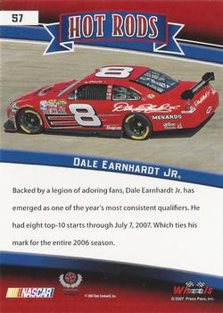 2007 Wheels American Thunder #57 Dale Earnhardt Jr.'s Car Back