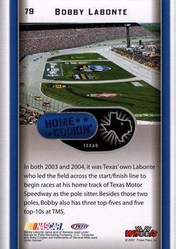 2007 Wheels American Thunder #79 Bobby Labonte Back