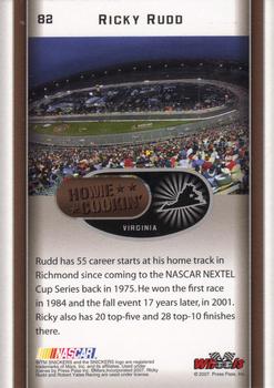 2007 Wheels American Thunder #82 Ricky Rudd Back