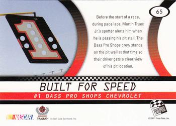 2008 Press Pass #65 Martin Truex Jr.'s Car Back