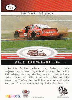2008 Press Pass #102 Dale Earnhardt Jr. / Talladega Back