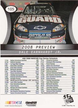 2008 Press Pass #105 Dale Earnhardt Jr. / National Guard Back