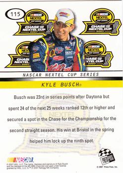 2008 Press Pass #115 Kyle Busch Back