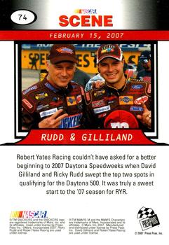 2008 Press Pass #74 David Gilliland / Ricky Rudd Back