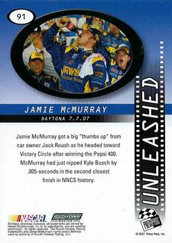2008 Press Pass #91 Jamie McMurray's Car Back
