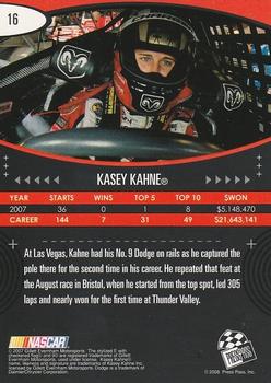 2008 Press Pass Eclipse #16 Kasey Kahne Back