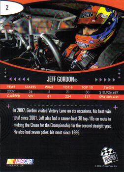 2008 Press Pass Eclipse #2 Jeff Gordon Back