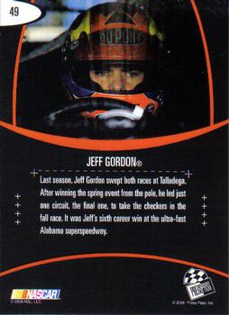2008 Press Pass Eclipse #49 Jeff Gordon Back