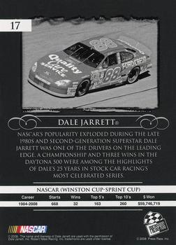 2008 Press Pass Legends #17 Dale Jarrett Back