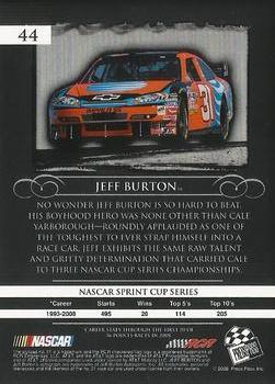 2008 Press Pass Legends #44 Jeff Burton Back