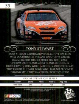 2008 Press Pass Legends #55 Tony Stewart Back