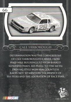 2008 Press Pass Legends #66 Cale Yarborough Back