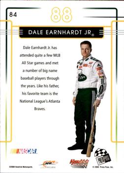 2008 Press Pass Premium #84 Dale Earnhardt Jr. Back