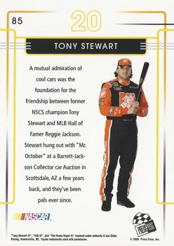 2008 Press Pass Premium #85 Tony Stewart Back