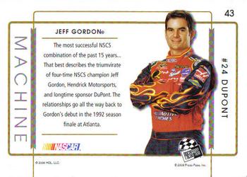 2008 Press Pass Premium #43 Jeff Gordon's Car Back