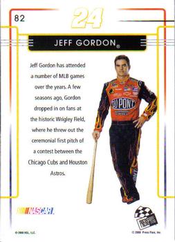 2008 Press Pass Premium #82 Jeff Gordon Back