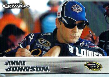 2008 Press Pass Speedway #7 Jimmie Johnson Front