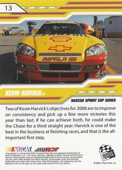 2008 Press Pass Stealth - Retail #13 Kevin Harvick Back