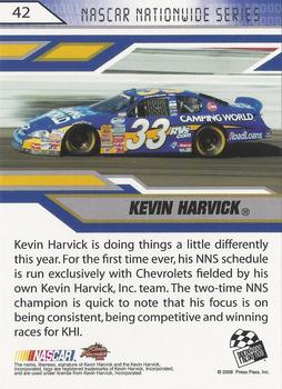 2008 Press Pass Stealth - Retail #42 Kevin Harvick Back