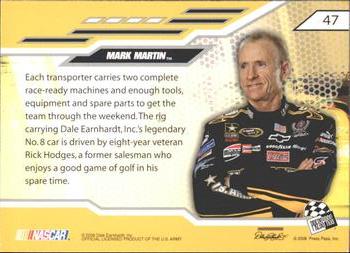2008 Press Pass Stealth - Retail #47 Mark Martin's Rig Back