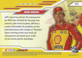 2008 Press Pass Stealth - Retail #51 Kevin Harvick's Rig Back