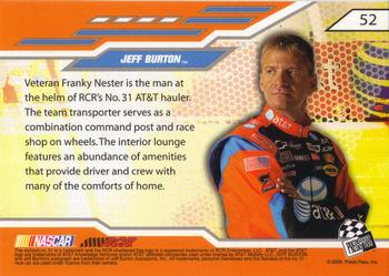 2008 Press Pass Stealth - Retail #52 Jeff Burton's Rig Back