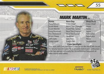 2008 Press Pass Stealth - Retail #55 Mark Martin's Car Back
