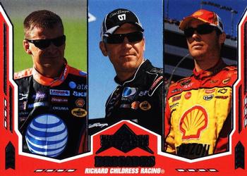 2008 Press Pass Stealth - Retail #69 Jeff Burton / Clint Bowyer / Kevin Harvick Front