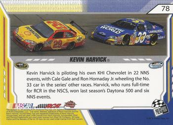 2008 Press Pass Stealth - Retail #78 Kevin Harvick Back