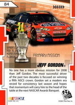2008 Press Pass Stealth - Retail #84 Jeff Gordon Back