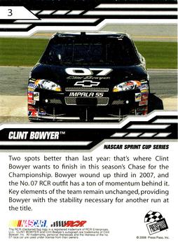 2008 Press Pass Stealth - Retail #3 Clint Bowyer Back