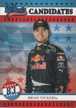 2008 Wheels American Thunder #35 Brian Vickers Front