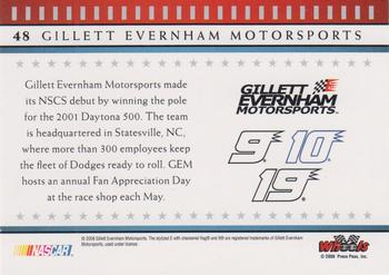 2008 Wheels American Thunder #48 Gillette Evernham Motorsports Back