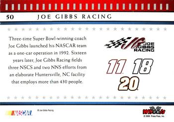 2008 Wheels American Thunder #50 Joe Gibbs Racing Back