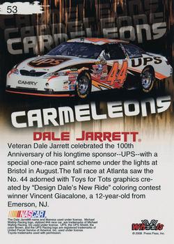 2008 Wheels High Gear #53 Dale Jarrett's Car Back