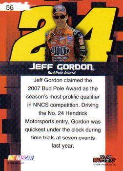 2008 Wheels High Gear #56 Jeff Gordon Back
