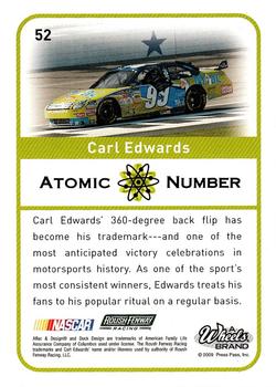 2009 Wheels Element #52 Carl Edwards Back