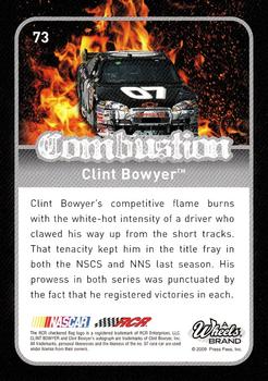 2009 Wheels Element #73 Clint Bowyer Back