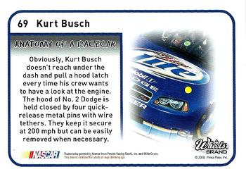 2009 Wheels Element #69 Kurt Busch's Car Back