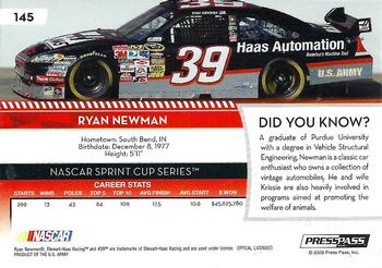 2009 Press Pass #145 Ryan Newman Back
