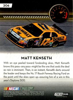 2009 Press Pass #206 Matt Kenseth's Car Back