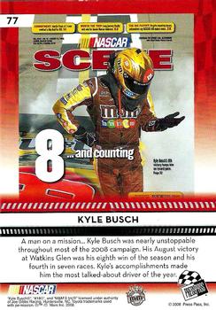 2009 Press Pass #77 Kyle Busch Back