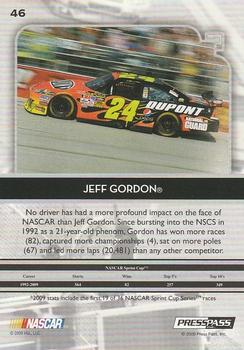 2009 Press Pass Legends #46 Jeff Gordon Back