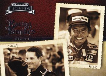 2009 Press Pass Legends #62 Rick Mears / Casey Mears Front