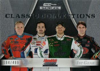 2009 Press Pass Showcase #29 Mark Martin / Jimmie Johnson / Jeff Gordon / Dale Earnhardt Jr. Front