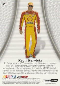 2009 Press Pass Showcase #41 Kevin Harvick Back